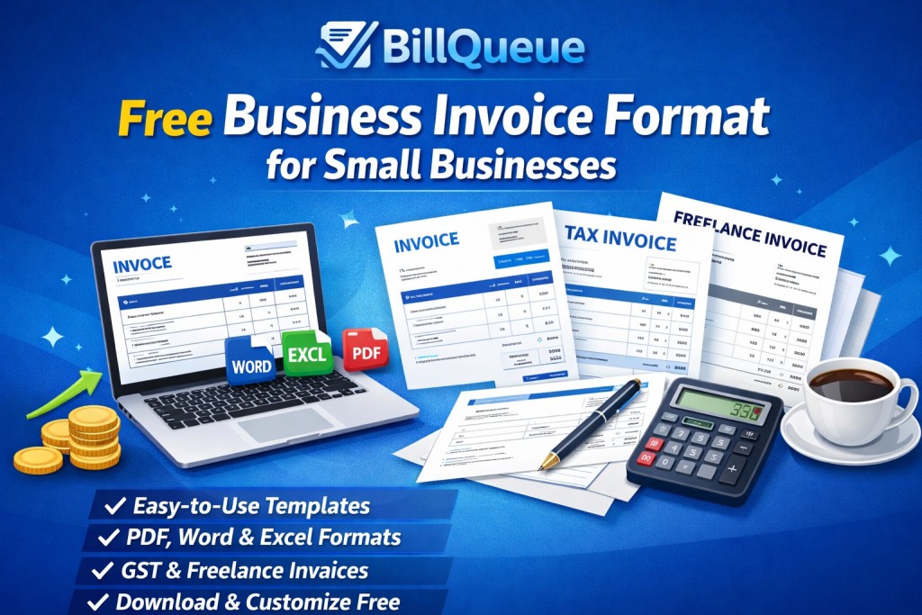 Free Business Invoice Format for Small Businesses